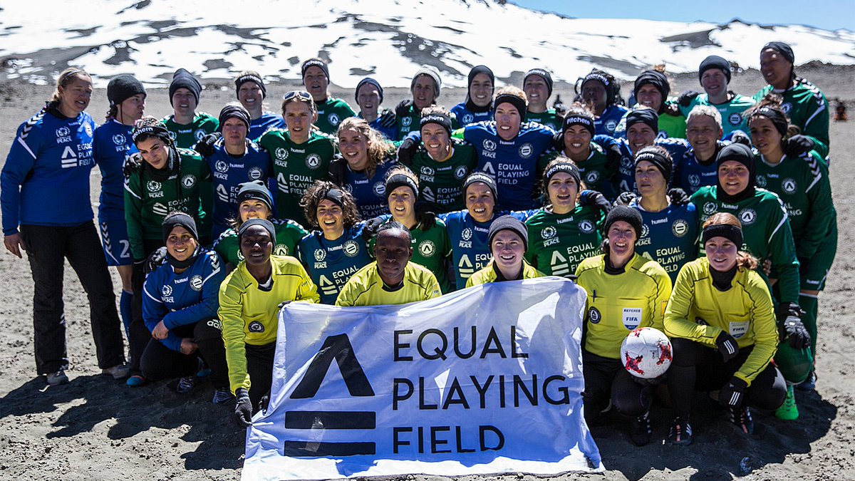 A new documentary by <a href="/EPFinitiative/">Equal Playing Field</a> featuring inspirational women in football from around the world launches November 16.

bit.ly/3H1wxPV
