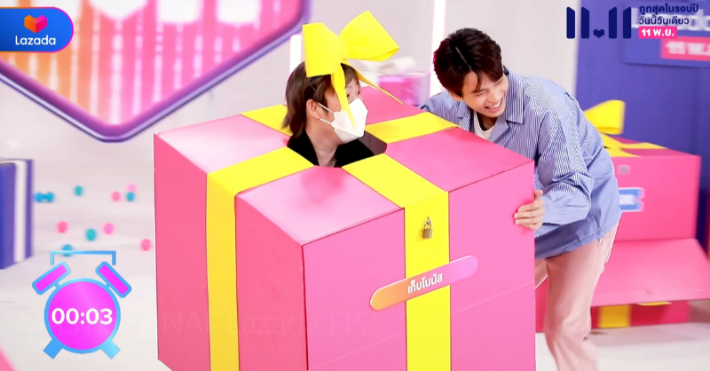 LazadaTH's tweet photo. อยากรับบทเป็นกล่อง Lazada Bonus จังเลย คุมกาตุ่ยจะได้มาวิ่งตาม 🐰

📍 ดูเลย !! 👉🏻 https://t.co/hjuwEv84LD 

#Lazada1111MissionEP2  
#bbrightvc #winmetawin #ไบร์ทวิน https://t.co/SrGI9qlFuS