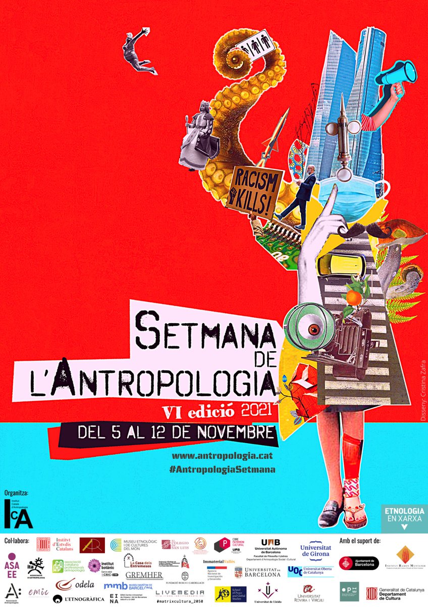 "Senderi de gegants. Un itinerari per l’imaginari geganter de Barcelona"

A càrrec de <a href="/yuripascu61/">Oriol Pascual</a>, Manuel Delgado i <a href="/nicoalcr/">Nico Alonso</a>. 

📅 10 de novembre a les 12 h
🔴 Transmissió en directe al perfil de <a href="/livemedia/">LIVEMEDIA</a>
 
🔗 ow.ly/8Mrw50GEfOf

#AtropologiaSetmana
