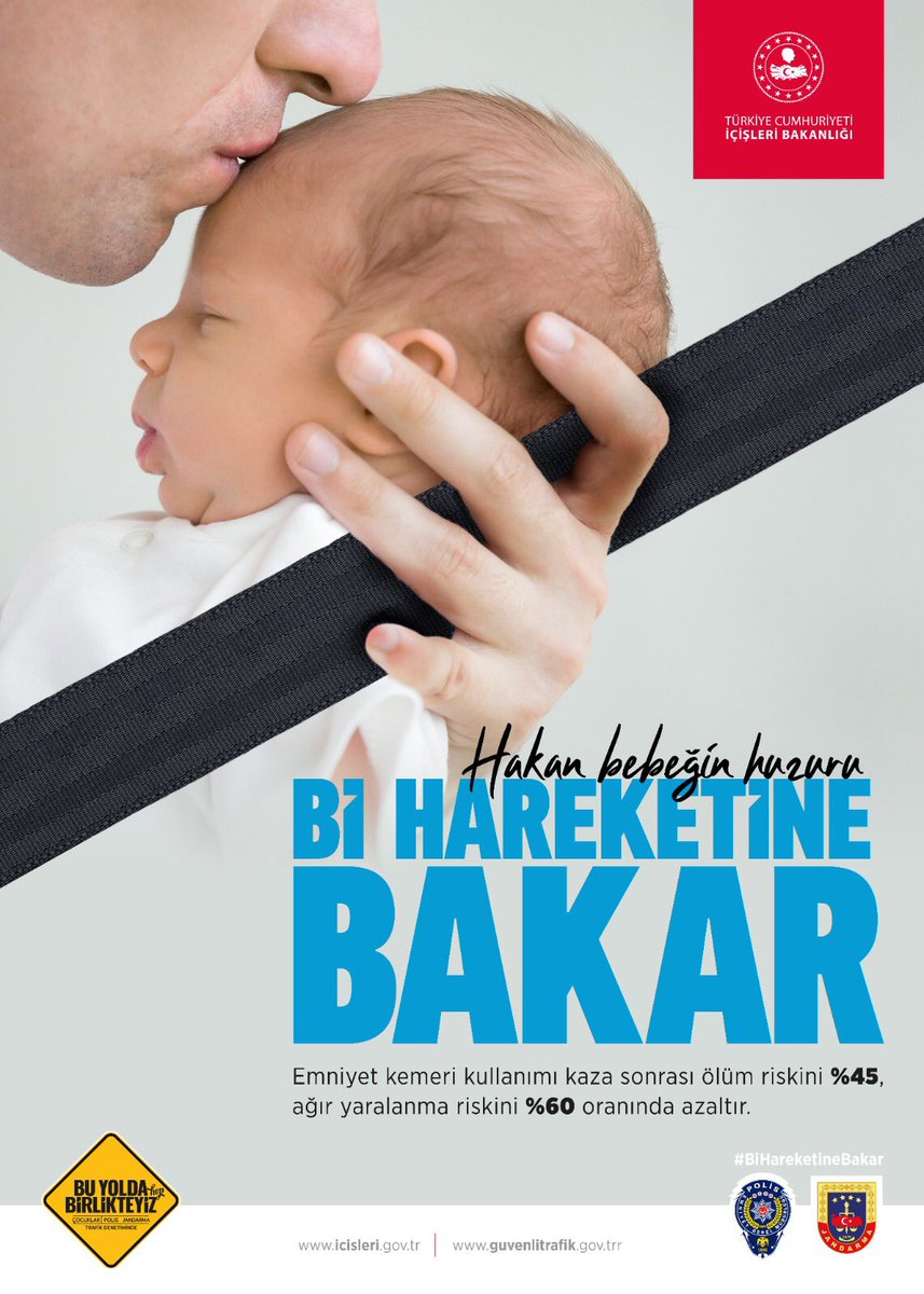SehmusGunaydin's tweet photo. Emniyet kemeri,yaralanmalı trafik kazalarında riski %60 azaltır.
#BiHareketineBakarHayat https://t.co/78gvRZiccS