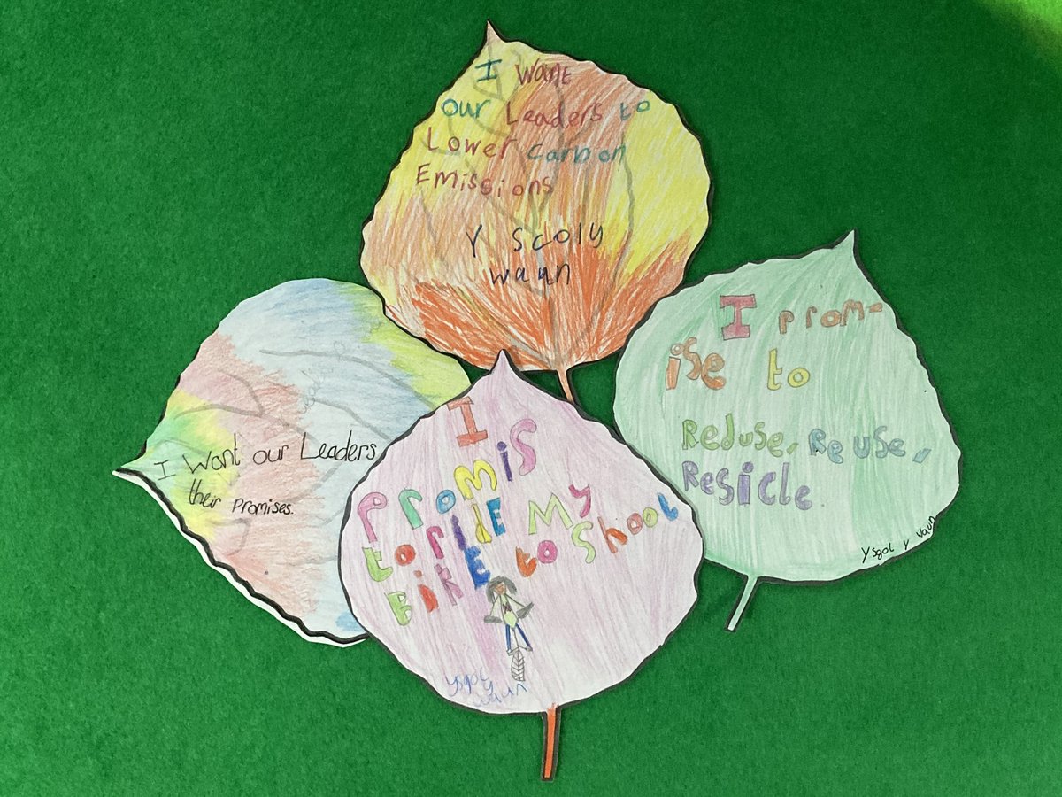 MattLarsenDaw's tweet photo. Lovely leaves from @YWaunChirk going up on the #TreeOfPromises in the Blue Zone @COP26 this morning as we head into week 2!
#ForestOfPromises #COP26 #PromiseToThePlanet https://t.co/4dV5YqkYxN