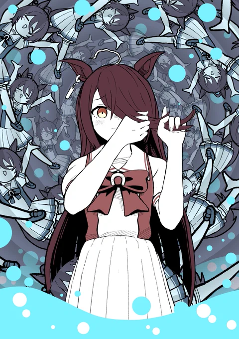 カフェ～
#ウマ娘 