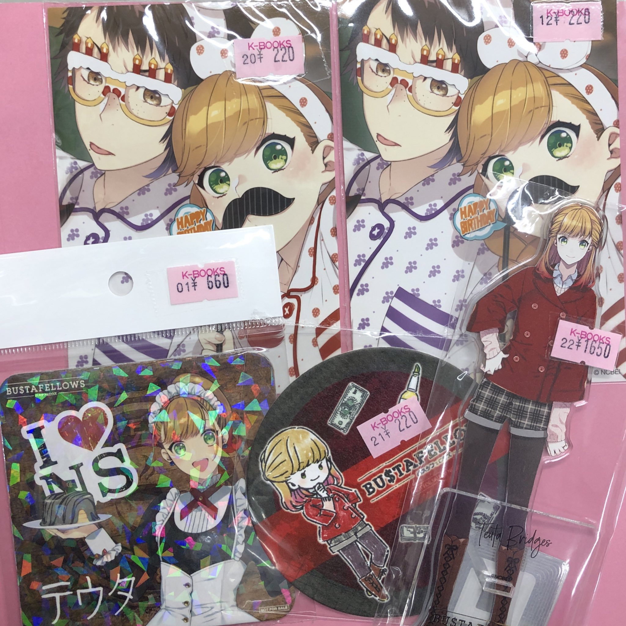 バスタフェロウズ　シュウ　アクリルキーホルダー　アクキー　バスタフェ merch_BF160.jpg