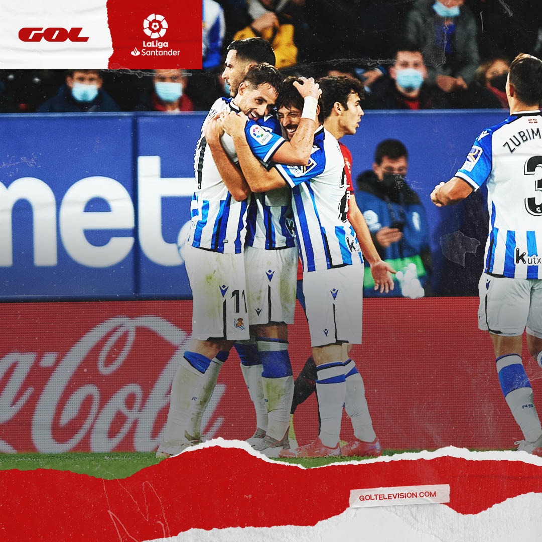 Gol's tweet photo. 😏 ¿En qué posición acabará la @RealSociedad en #LaLiga? 

#⃣ #GOL https://t.co/B56il757CK
