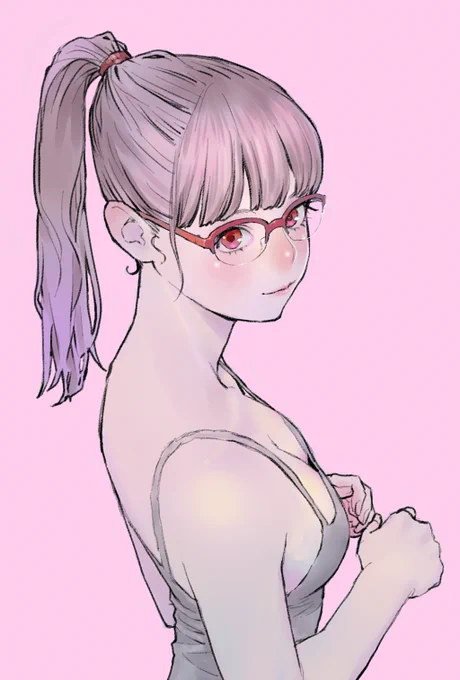 過去絵ですが
#いいおっぱいの日 