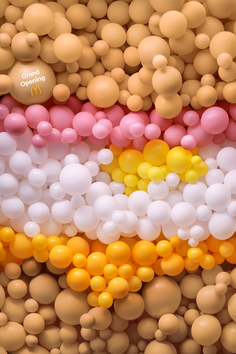 Dilo con globos: así es la nueva campaña de McDonald's en Canadá🎈>>> bit.ly/30aLDlF