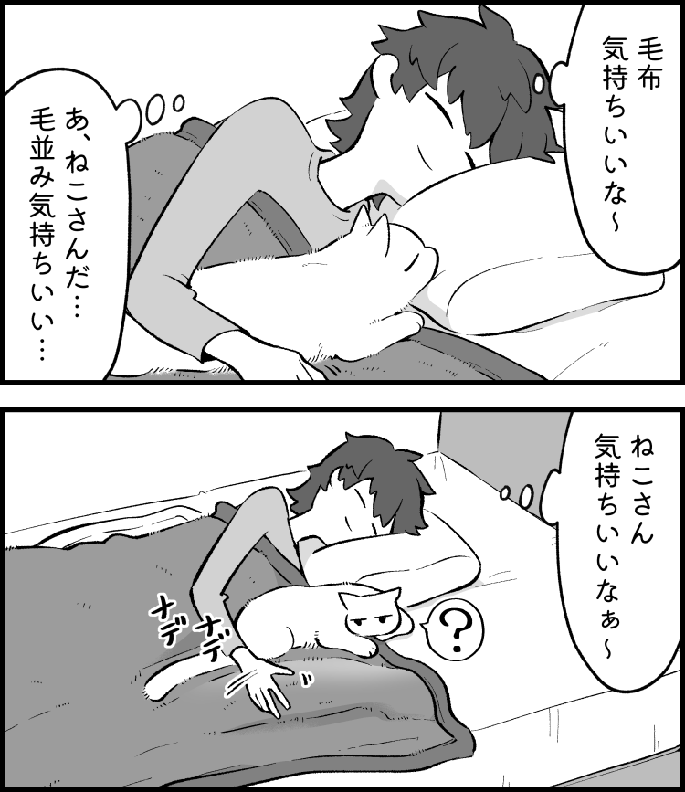 ねこさん……ではない。
--
ねこさんが聞いてくれない(清水めりぃ @zatta_shimizu )毎週月曜日更新。 #ヤメコミ #猫のいる暮らし