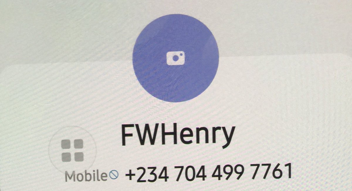alieshen's tweet photo. #efccnigeria @officialEFCC 
This is to report romance scam under the name of Frank Williams Henry and Roy Roy/Roy Williams!kindly check this number...person is been chatting with my mother and continue fooling her..my mother who is a very vulnerable victim fell on his trap😔 https://t.co/8TaN9En994