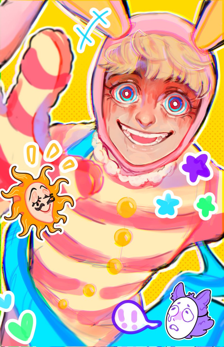 ajokeaboutbats's tweet photo. I love this messed up child and his wierd ass found family. 
#popeetheperformer #popeetheclown #popee #kedamono #papi https://t.co/bO3vjok5jl