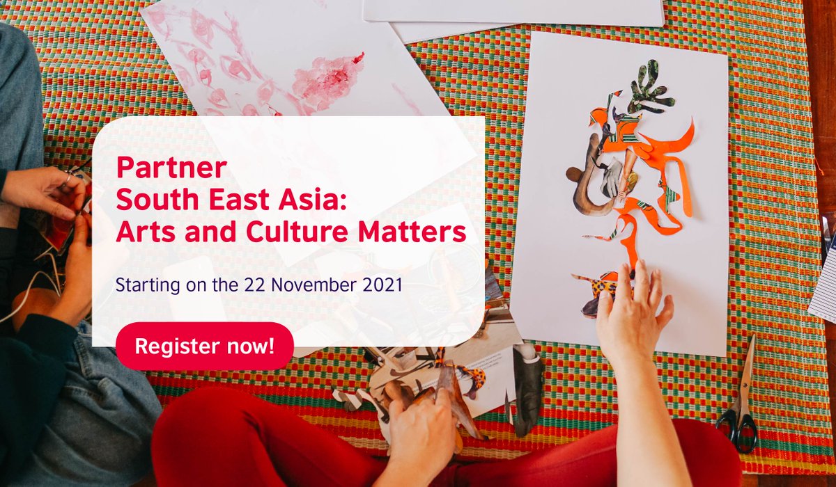 BritishArts's tweet photo. Join our online events for South East Asian and UK arts and cultural stakeholders to gain new insights and opportunities for new work in the arts and creative economy sector in South East Asia.
Register now until 17 Nov!
Find out more: https://t.co/rgS86I48nN https://t.co/V0J4K9fJbm