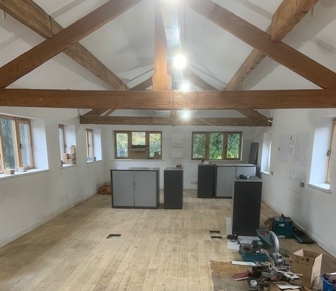 LtdFlexible's tweet photo. Week 2 of the FBI office refurbishment saw works progressing well. 

We have completed the sanding and repair of the oak floor and the first fix electrical, and the all walls are prepared ready for decoration which starts next week.

Watch this space for further updates! https://t.co/wSbm3FKdYJ