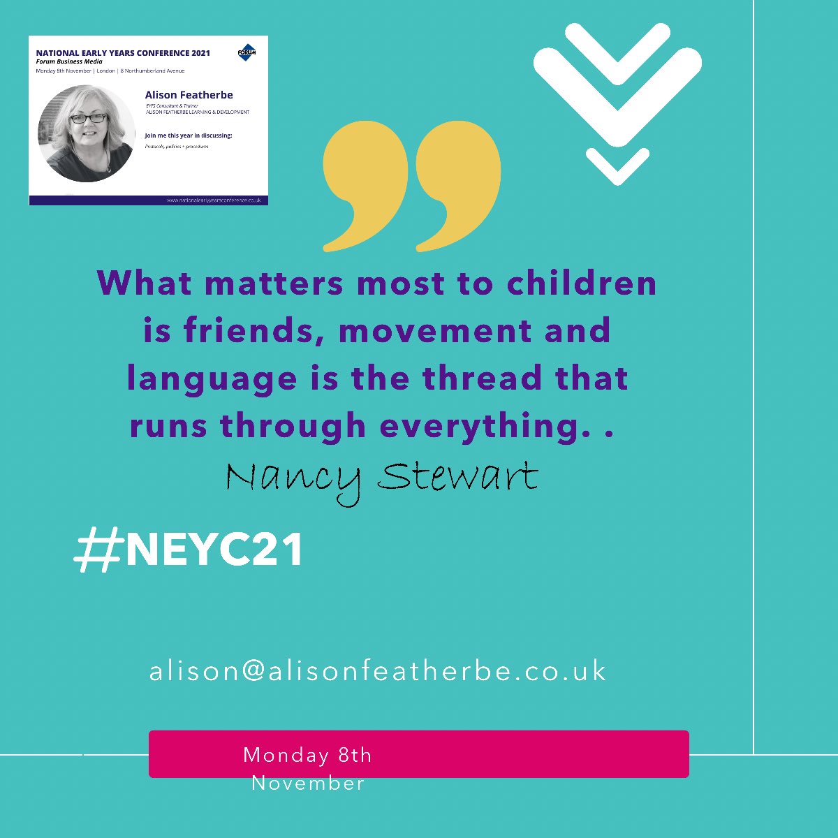 allyfeatherbe's tweet photo. We are researchers everyday, constantly learning and developing our own pedagogy. #NEYC21 https://t.co/LOw5VkhFEC