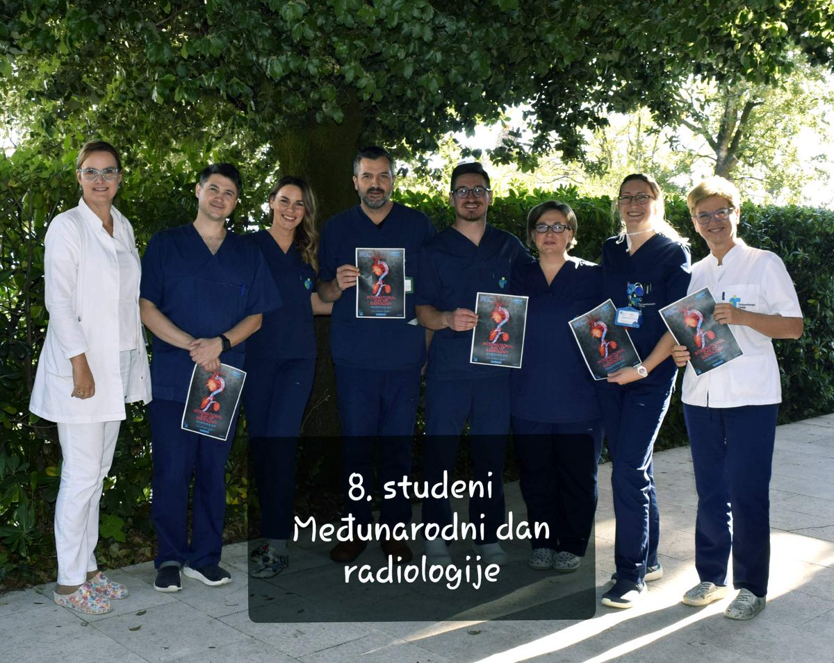 david_fak's tweet photo. We are small but efficient team ❤️
Happy International Day of Radiology ☢️
#IDoR2021 #croatia #radiology #loveradiology #Radiographers #team #thalassotherapijaOpatija https://t.co/y2mYhyvhkx https://t.co/xwQZjsAjB5