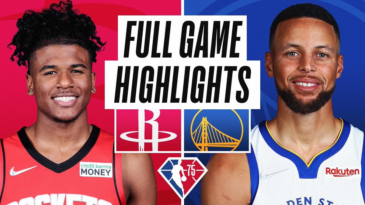 PMMRCologne's tweet photo. ROCKETS at WARRIORS | FULL GAME HIGHLIGHTS | November 7, 2021 https://t.co/PZjZzrQ0FW https://t.co/6oFsCwI0cP
