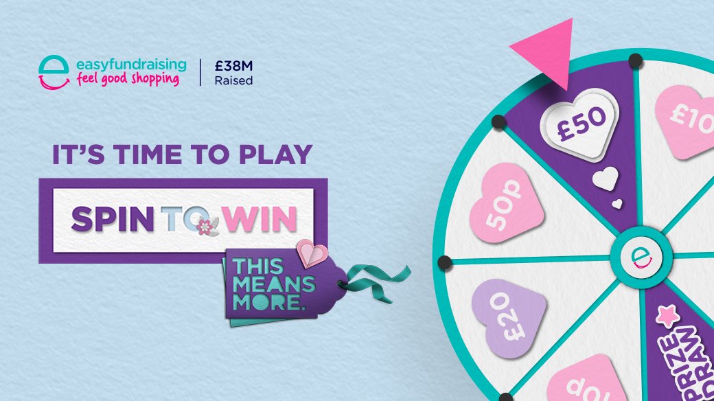 P F Merseyside (@pfmerseyside) on Twitter photo You can win bonus donations up to £50 for People First Merseyside every day during November in <a href="/easyuk/">easyfundraising</a>’s new Spin to Win giveaway. It’s completely free to enter:
easyfundraising.org.uk/spin-to-win?ut… You can win bonus donations up to £50 for People First Merseyside every day during November in <a href="/easyuk/">easyfundraising</a>’s new Spin to Win giveaway. It’s completely free to enter:
easyfundraising.org.uk/spin-to-win?ut…