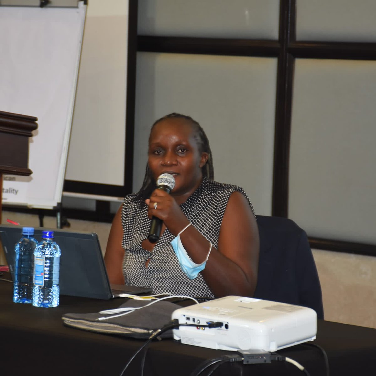 AIBBC1's tweet photo. "Flow Cytometry is an important tool in Malaria Vaccine development"
Dr. Carolyne Kifude ( Senior research officer at KEMRI)
#AIBBC2021 https://t.co/CyCsJnKIoo