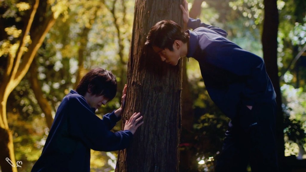 mansinarang19's tweet photo. Aoki- i really ended up falling for you" ♥️😩😍 
Finally aoki confesses though behind tree but ida overhear it 😉
#消えた初恋 #KietaHatsukoi #KietaHatsukoiEP5  #MyLoveMixUp #MichiedaShunsuke #MeguroRen #JinSuzuki #RikoFukumoto https://t.co/d2rj0qK7BU