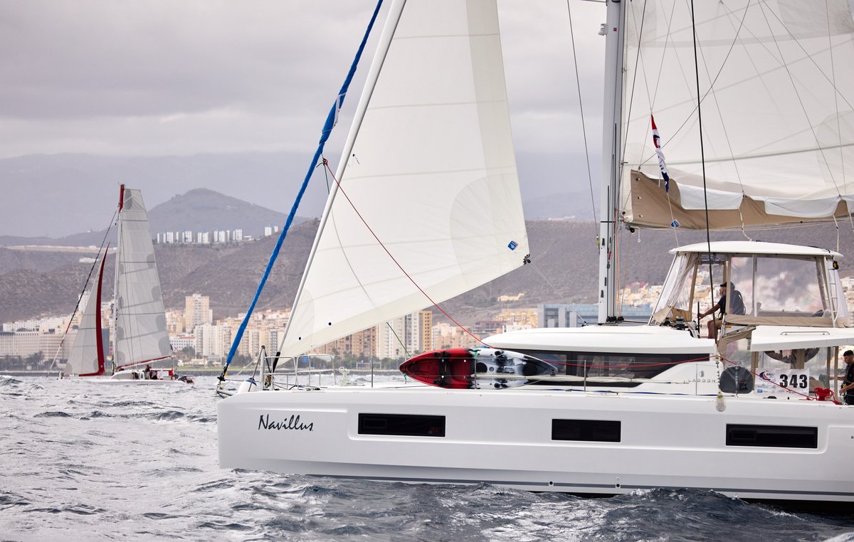 ciudaddemar's tweet photo. La flota de la regata #ARCPlus, el primer rally transatlántico de @ARCrally en 2021, con 70 veleros y tripulantes de 24 nacionalidades, zarpó ayer desde la bahía de Las Palmas de Gran Canaria rumbo a Cabo Verde para comenzar su aventura en el Atlántico. ⛵https://t.co/ImzlyI55Jb https://t.co/uhjqGHapaa