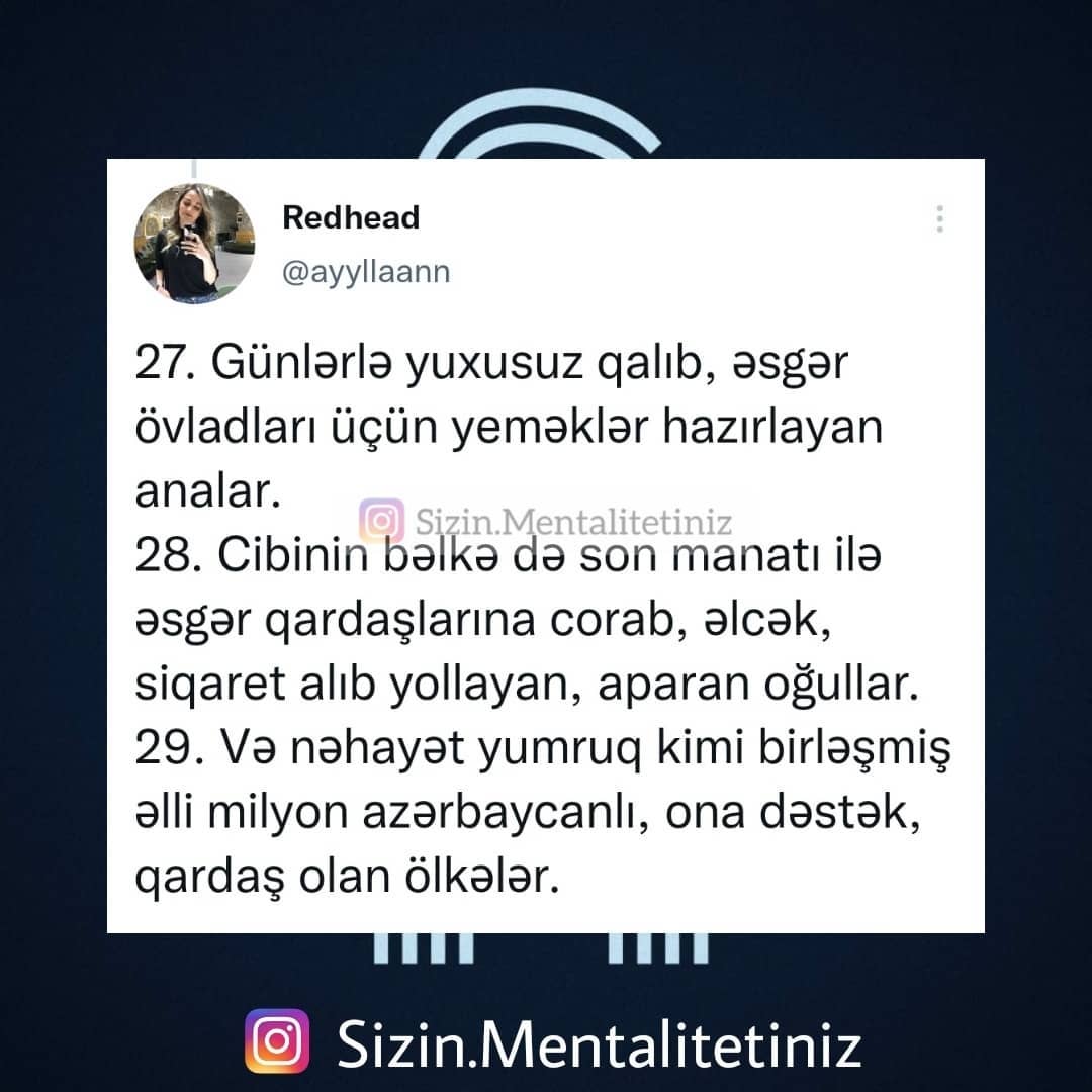 Zbeyd4's tweet photo. The Azerbaijani people and heroes deserved this victory.
However I wish there were no wars and deaths..
#ZəfərGünü
#VictoryDayinAzerbaijan 
#8Nov  2021.
1 year of our ancient Karabakh🇦🇿🇹🇷 https://t.co/LKy02aGdk8