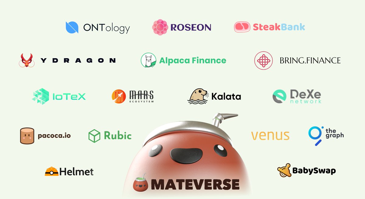 Welcome to the MATEverse where no slippage exists, everyone catches the dips and lives happily &amp; rich ever after.