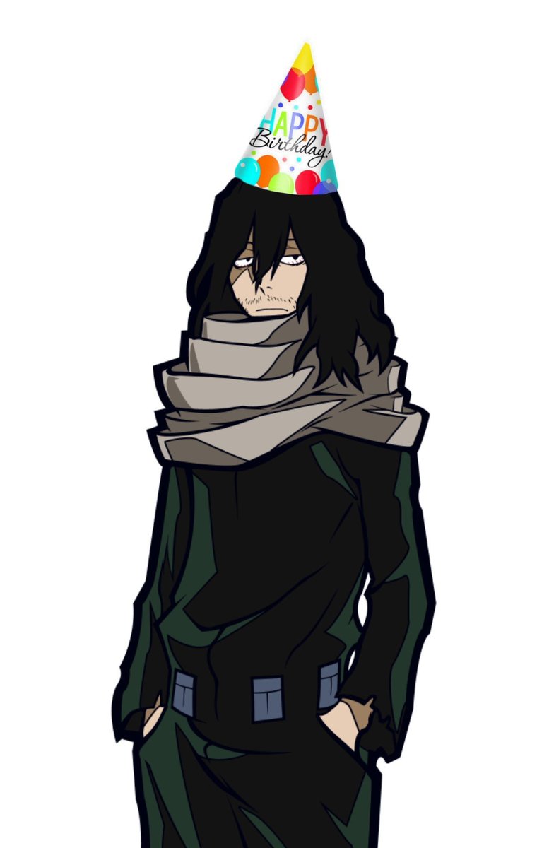 Eraser_Daily's tweet image. 08.11
Happy Birthday Shota Aizawa, number one underground hero Eraserhead, father to 23 kids