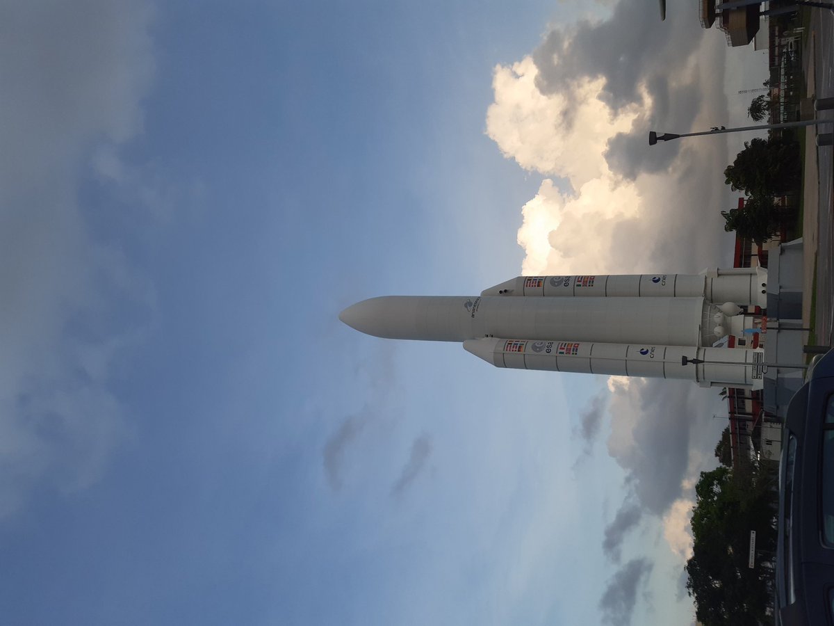 Hello, old friend! #weareback #launchcampaign #csg #frenchguiana #galileo