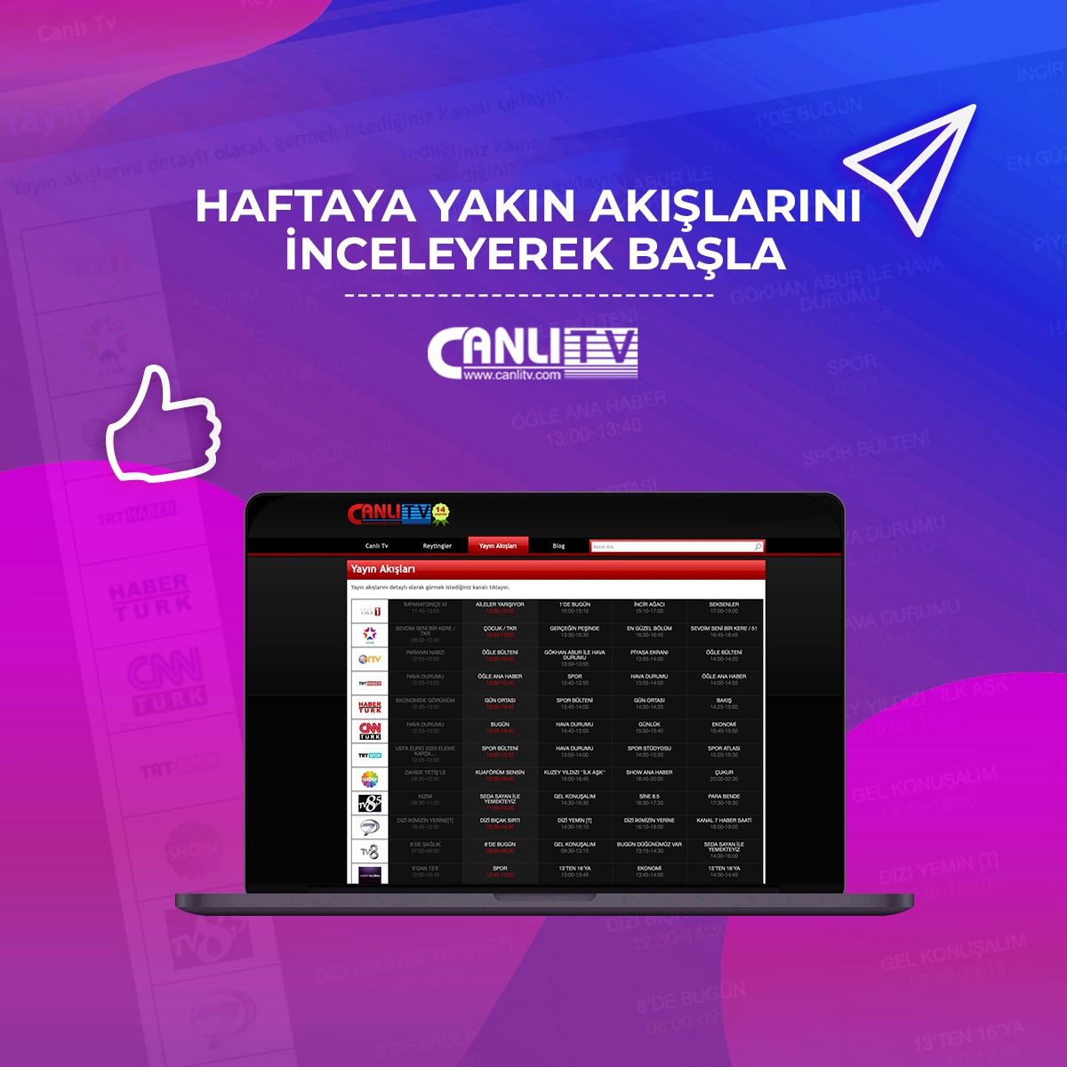 Haftaya yayın akışlarını inceleyerek başlamaya ne dersiniz? Tıkla, incele: canlitv.biz
#dizi #tv #foxtv #türkdizileri #canlıtv #startv #trt #showtv #tv8 #dizireplikleri