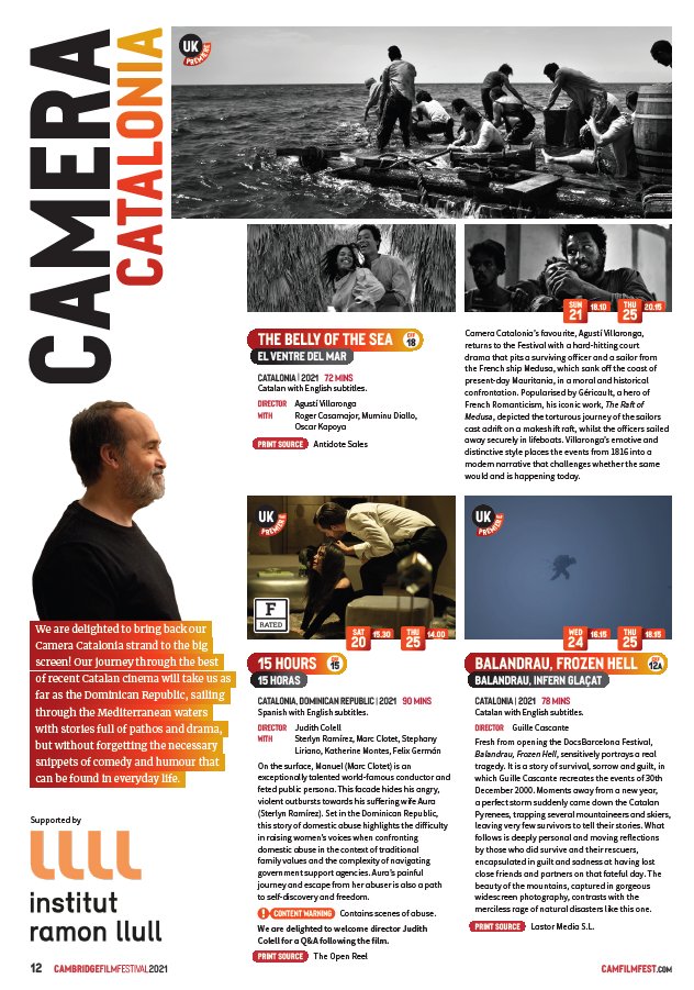 IRLlull's tweet photo. Agustí Villaronga, @ColellJudith, @GuilleCascante, @neusballus i Cesc Gay. El cinema català, present al @camfilmfest
#CameraCatalonia
https://t.co/xN0jqM7DHH https://t.co/Xeg1aZhE0A