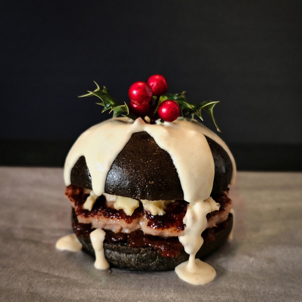 7 days until this...
#ChristmasPuddingBurger <a href="/Burger_Craft/">Burger Craft</a>