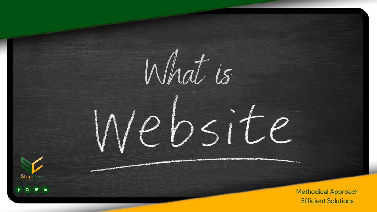 StepCorpIT's tweet image. Websites are commonly referred to as a "Web page", this term is incorrect because a web page is just a component of a website.

#StepCorpITSolutions
#StepCorp
#ITSolutions
#ITProfessional
#VirtualAssistant