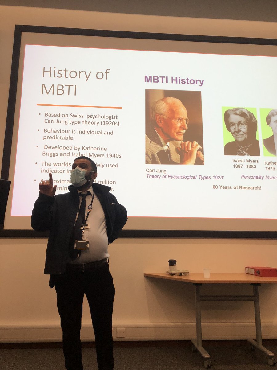Great Leading with Compassion session in progress with @satvind73812122 @ODbht with HCSW learning about MBTI at our #BHTHCSWConference