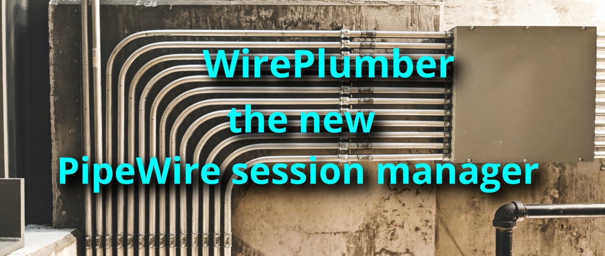 Collabora's tweet photo. WirePlumber: the new PipeWire session manager - An interview with #WirePlumber's lead developer, @gkiagia https://t.co/9ReAG9B45T #PipeWire #Fedora #Linux #FedoraLinux35 #linuxaudiorevolution https://t.co/s5gtwHv1cJ