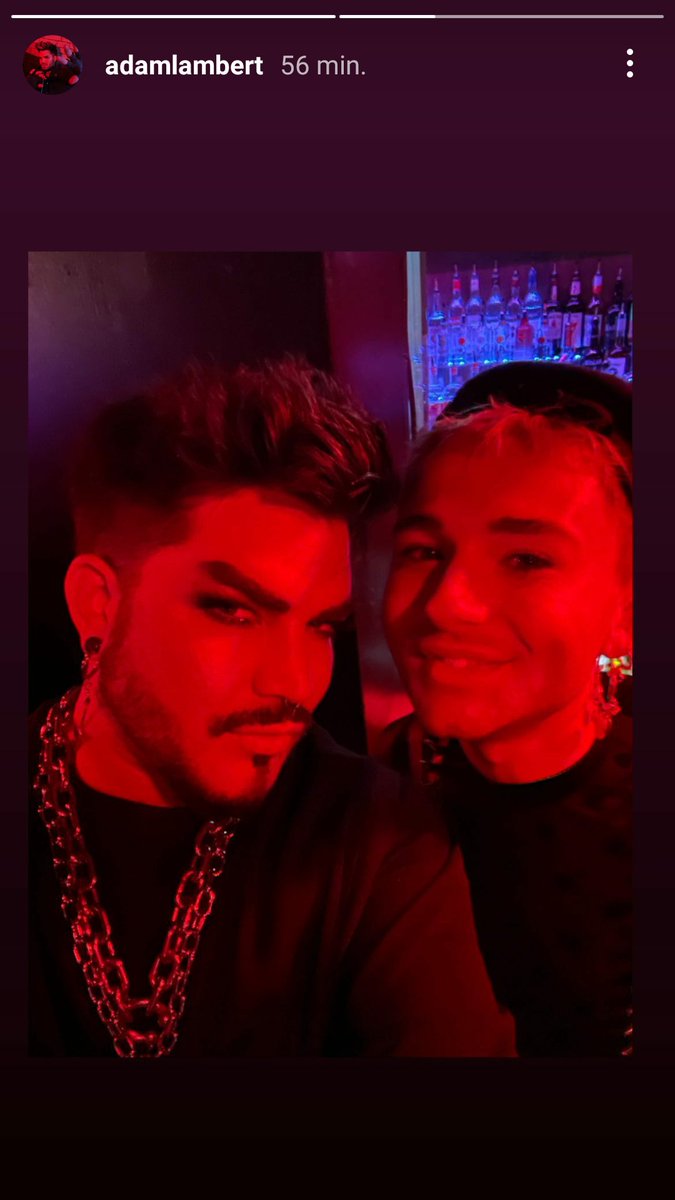MJBeliever4Ever's tweet photo. Beautiful couple ❤ Adam Lambert and Oliver #adamlambert https://t.co/QpQdthZt2F