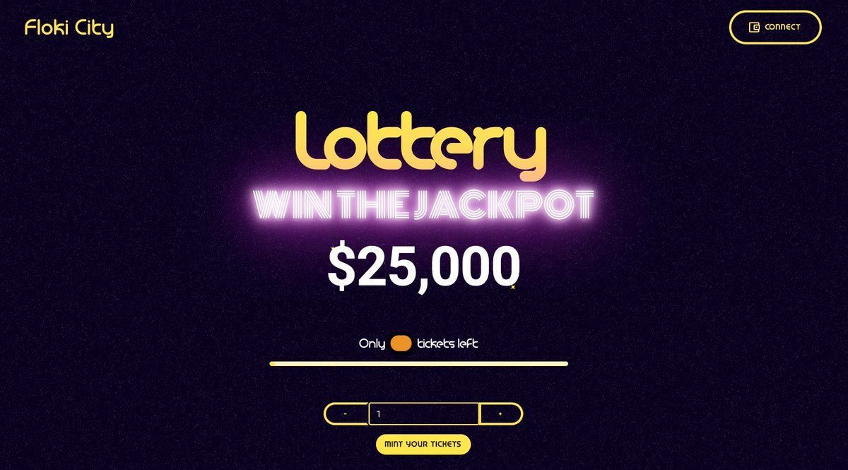 Our NFT ticket interface will be ready before the launch. You will be able to buy tickets directly from our website.

#NFTCommunity #BSC #FLOKI #Solana