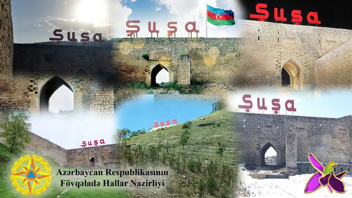 azerbaycanfhn's tweet image. Əziz Şuşa, sən azadsan!
Əziz Şuşa, biz qayıtmışıq!
Əziz Şuşa, biz səni dirçəldəcəyik!
Şuşa bizimdir!
Qarabağ bizimdir!

#Şuşa
#Zəfər
#Qarabağbizimdir! 
#KarabakhisAzerbaijan
#ZaferinizKutluOlsun