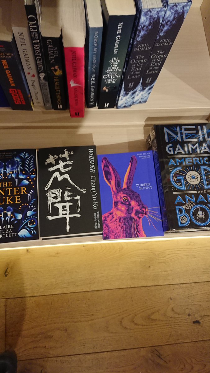 honfordstar's tweet photo. Amsterdammers! "Cursed Bunny" and "Whisper" are available now at @Scheltemaboek 🇳🇱 With some great company too.

(photos by @c_betta) https://t.co/txZc1tI1wO