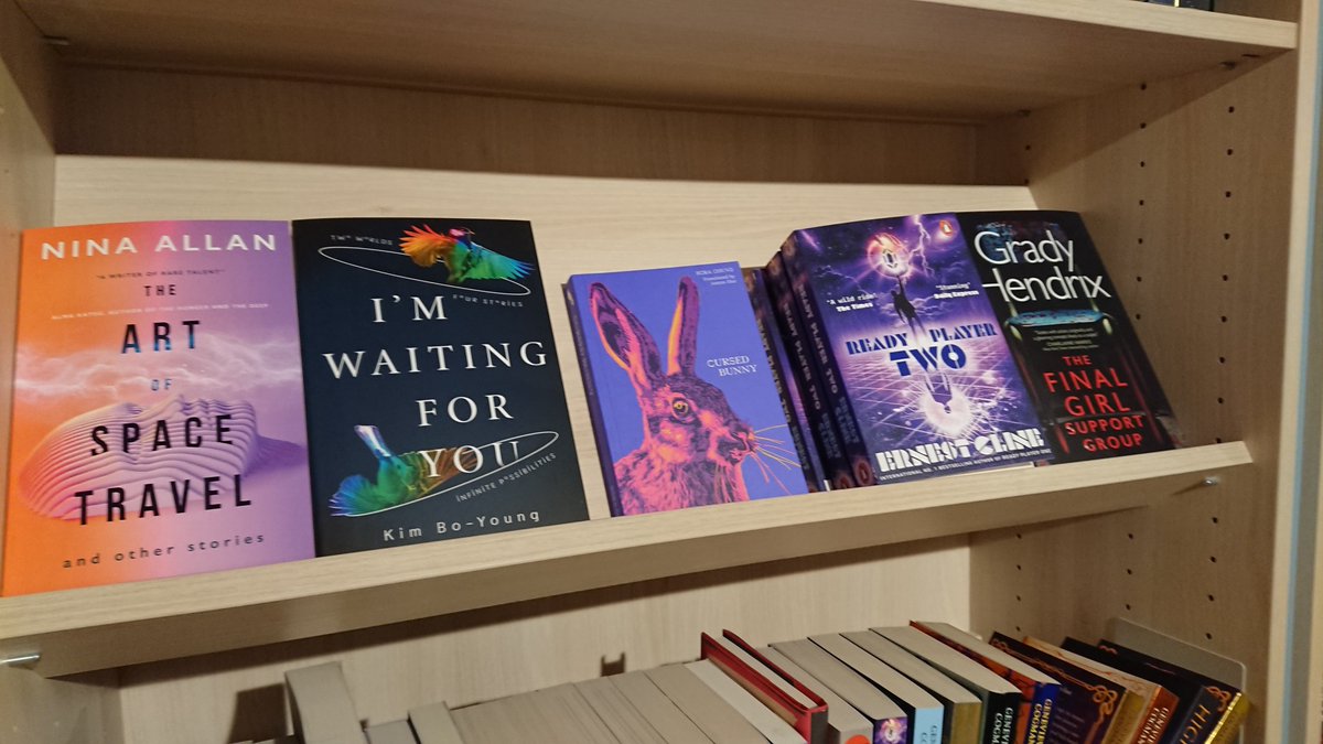 honfordstar's tweet photo. Amsterdammers! "Cursed Bunny" and "Whisper" are available now at @Scheltemaboek 🇳🇱 With some great company too.

(photos by @c_betta) https://t.co/txZc1tI1wO