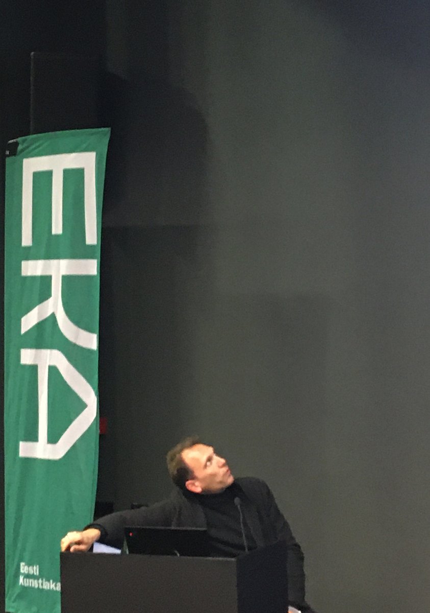 M_C_Architects's tweet photo. As part of the Open Lectures series of the Department of Architecture and Urban Design of @Kunstiakadeemia Matteo Cainer took the stage in the hall of EKA on Nov 4th with the lecture “Alphabetizing the Matrix of Discomfort” as part of the #lecturesseries #HealingArchitecture https://t.co/MtXDBOj5pM