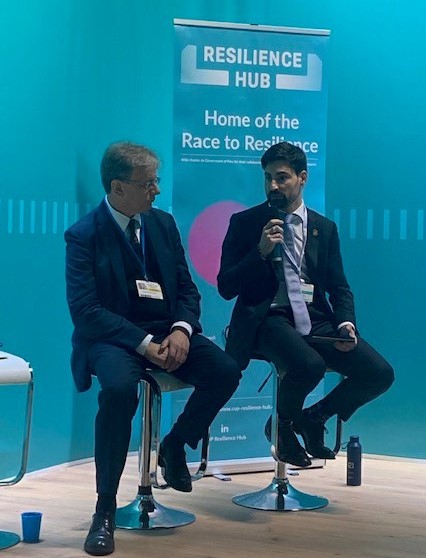 IIED's tweet photo. Wrapping up, Frederico Mazza of @ORRAAnews brings in the #coastal perspective on what needs to happen in Week 2 of #COP26. The science is clear: building the #resilience of the #ocean must be formalised within the UNFCCC process – it's been kept out for too long. https://t.co/EWaD1Mlf0w