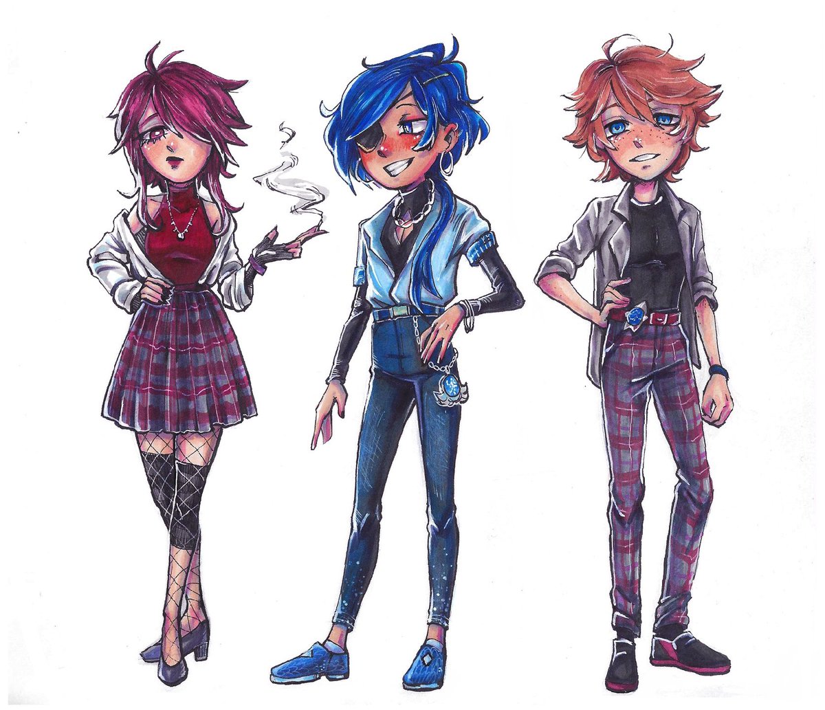 SamaRin_21's tweet photo. #genshinimpact #schoolau #kaeyaalberich #rosaria #childe  
Мои любимые школьники ❤️ https://t.co/0wNciWOcHN