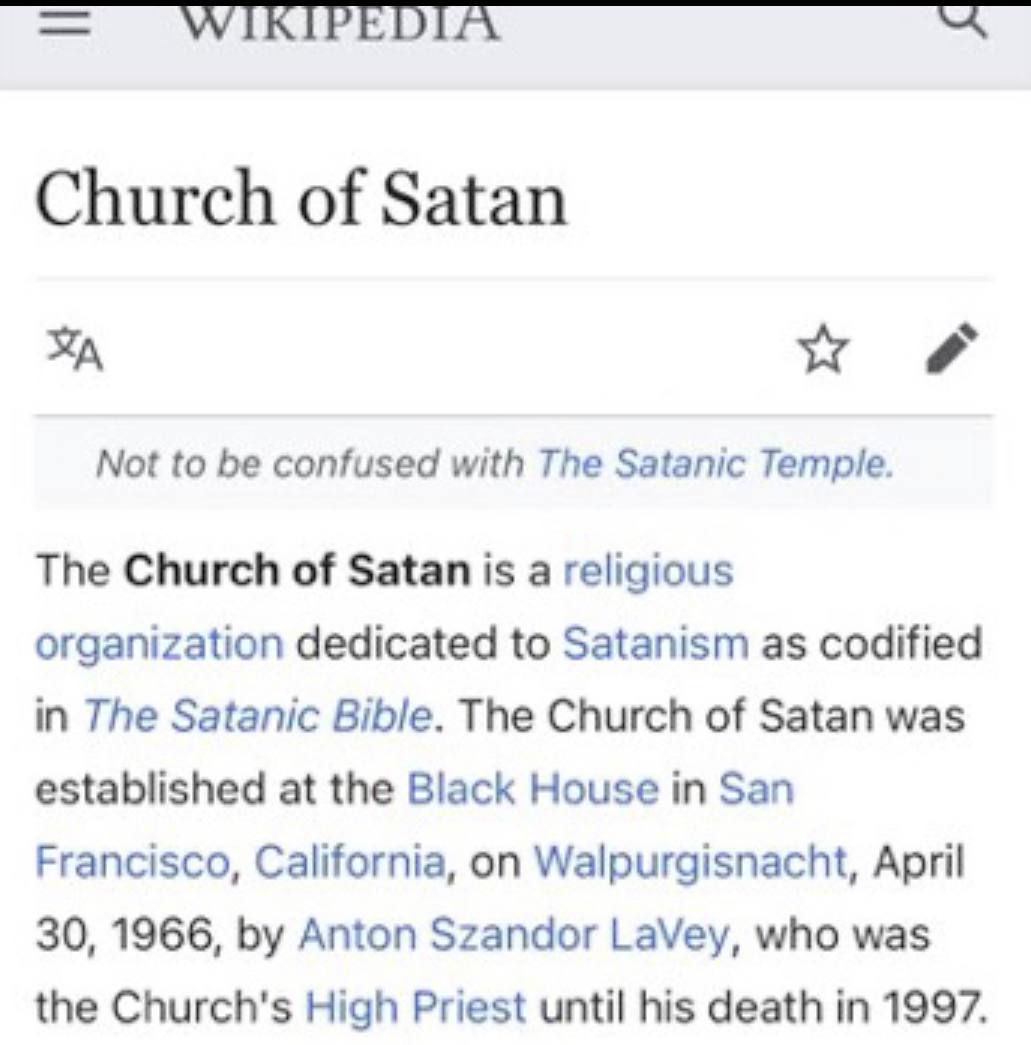 FanaTeresafana's tweet photo. The satanic ritual sacrifice that occurred at the Travis Scott concert occurred 666 months and 6 days after the Church of Satan was established. https://t.co/ELBOi4nDb1