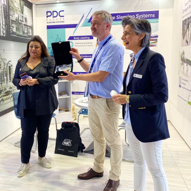 PDC_Europe's tweet photo. 𝗣𝗗𝗖 𝗘𝘂𝗿𝗼𝗽𝗲🏆 awarded “𝗘𝗻𝘃𝗶𝗿𝗼𝗻𝗺𝗲𝗻𝘁𝗮𝗹 𝗮𝘄𝗮𝗿𝗱 𝗼𝗳 𝘁𝗵𝗲 𝘆𝗲𝗮𝗿 𝟮𝟬𝟮𝟭", @Gulfoodmanufacturing Industry Excellence Awards!! 
Our sincere appreciation @Gulfoodmanufacturing
#Gulfoodmanufacturing2021 #packaginginnovation #environmentallyfriendly https://t.co/sRdqabFlNQ