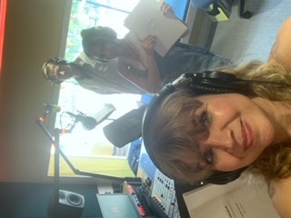 TrottJennings's tweet photo. Some of our brilliant cast in the studio: Morley alumnus Jenny Gordon as Mrs Harvey; Jonny Kemp as Reverend Thomas Scott; Rosie May Jones as Mary Carter. In spite of Covid dramas we did it. Listen to the play about the Lock  Asylum in 1787 tonight at 6. https://t.co/wL9x0vTZ8F https://t.co/E6qhHWaZNR