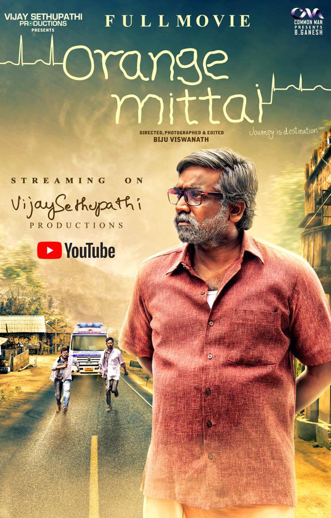 VijaySethuOffl's tweet photo. #OrangeMittai full movie streaming now on @vsp_productions YouTube Channel.

https://t.co/c6qlPoXJbz

@viswanathbiju @thilak_ramesh  @Aarubala1 @justin_tunes @_gbalaji https://t.co/obj8MLqkxp