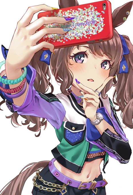 ヤバ…めっちゃ盛れてない…?
#ウマ娘 
