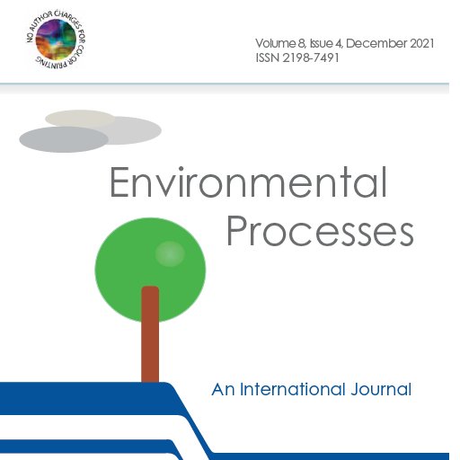 SpringerGeo's tweet image. Very pleased to announce the December 2021 issue for #EnvironmentalProcesses (Vol. 8 Issue 4) link.springer.com/journal/40710/… Why not submit your next paper to the journal? Check Springer Compact Deals bit.ly/3pOMNuw to see if you as author are eligible for OA support. #EWRA