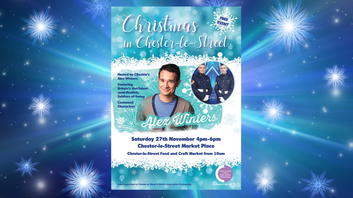 #Christmas in #ChesterleStreet is coming! Be sure to put Saturday 27 November in your diary, and come along and enjoy the fun! 🎄 #CLSIsOpen