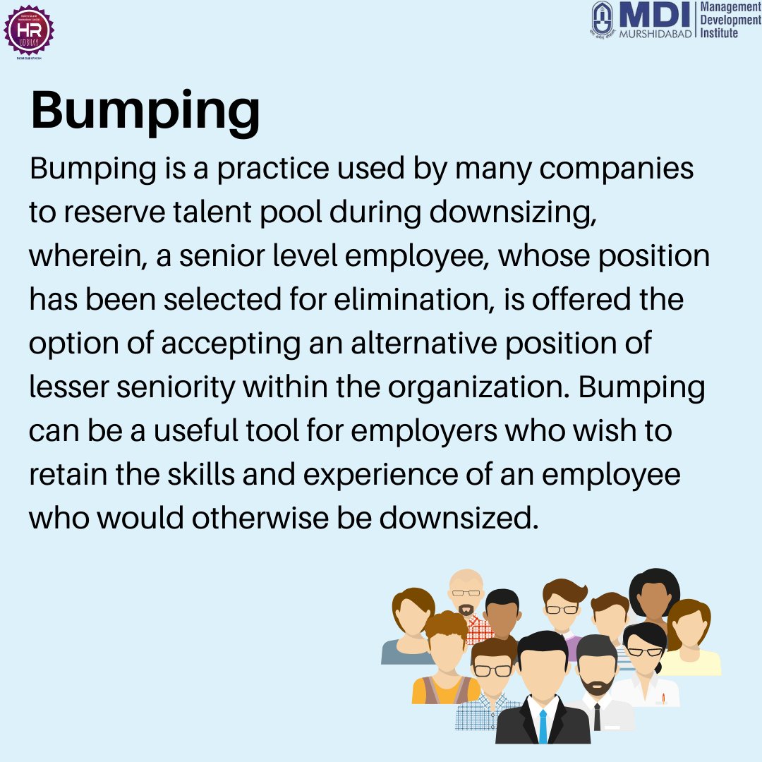 hrudbhav's tweet photo. Ever heard of the term Bumping?

Well in today's post of 'The Human Element' the focus is on what bumping means and it's implication to organization.

Check the link below to view full post:
https://t.co/uFSezKSPPP

#bumping #bumpingrights #employeeretention #hr #employee #mdi https://t.co/gSAseKQ56a
