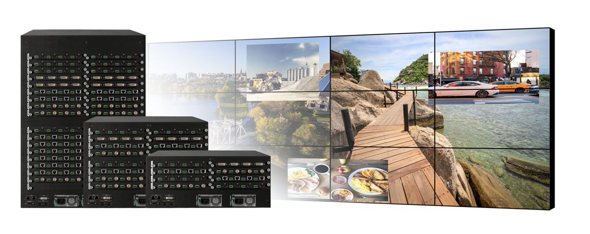 AVMaterial's tweet photo. The @DEXONUK DXN6800 #videowallcontroller with #PIP8.  Entirely stable for 24/7 operation driving large video walls displaying Windows 10 graphics and live video overlays.  Highly modular configurations.  More  ➡️ https://t.co/MEwHz9rJTu https://t.co/Y1Dedm1cMi