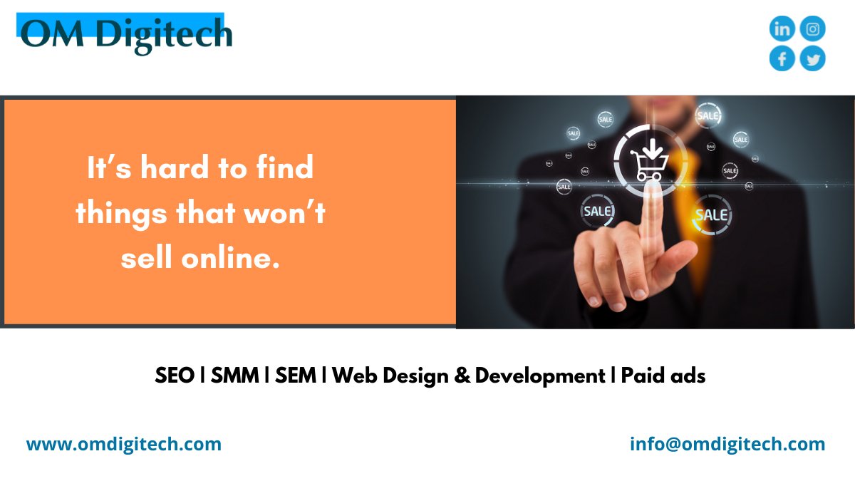 omdigitech's tweet photo. Digital Marketing will help you sell everything online, you just need experts to plan the same.
#SEO #SMM #PPC #consumerengagement #digitalmarketing #marketing #omdigitech #onlinemarketing #ads #ROI #contentwriting #contentmarketing #fintech https://t.co/gd42SGvitQ